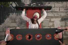 Long Home girl in stocks - G268